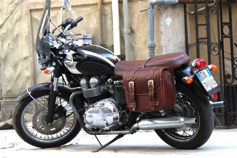 borse in cuoio per triumph bonneville|Borse e Accessori .